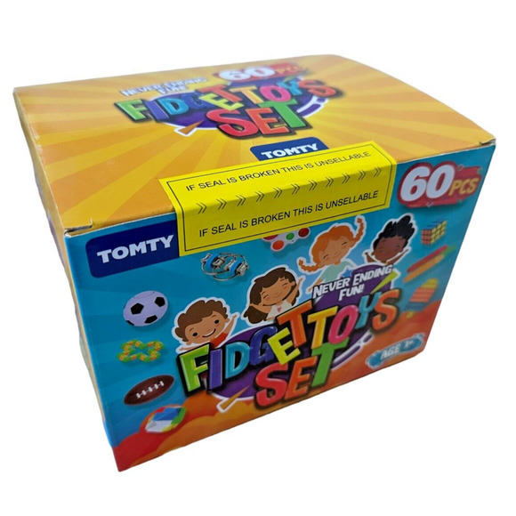 60 PCS Fidget Toys Set, Sensory Toys Pack for Stress Relief and Anti-Anxiety - Picture 4 of 5
